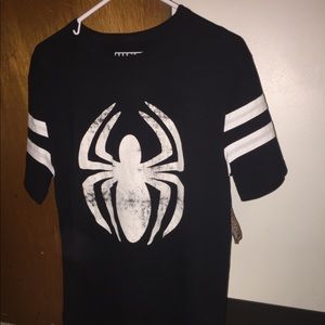 MARVEL SPIDER-MAN BLACK TEE SHIRT NEVER WORN S:LG